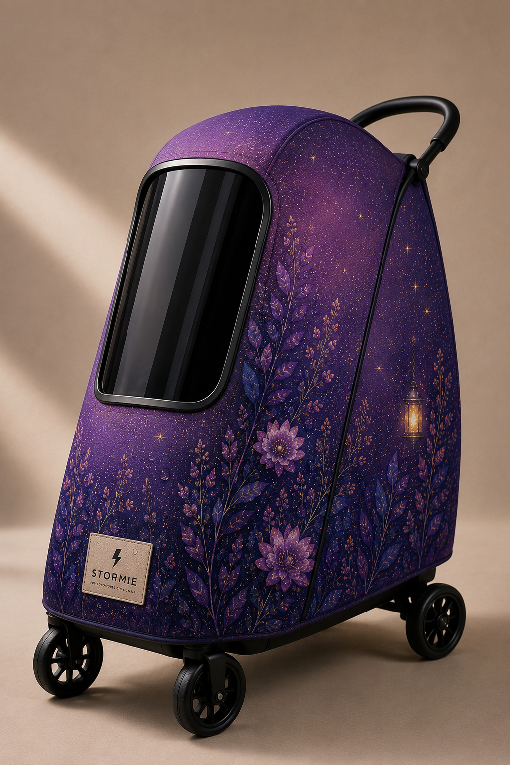 STORMIE Reversible All-Weather Stroller Cover | Enchanted Twilight