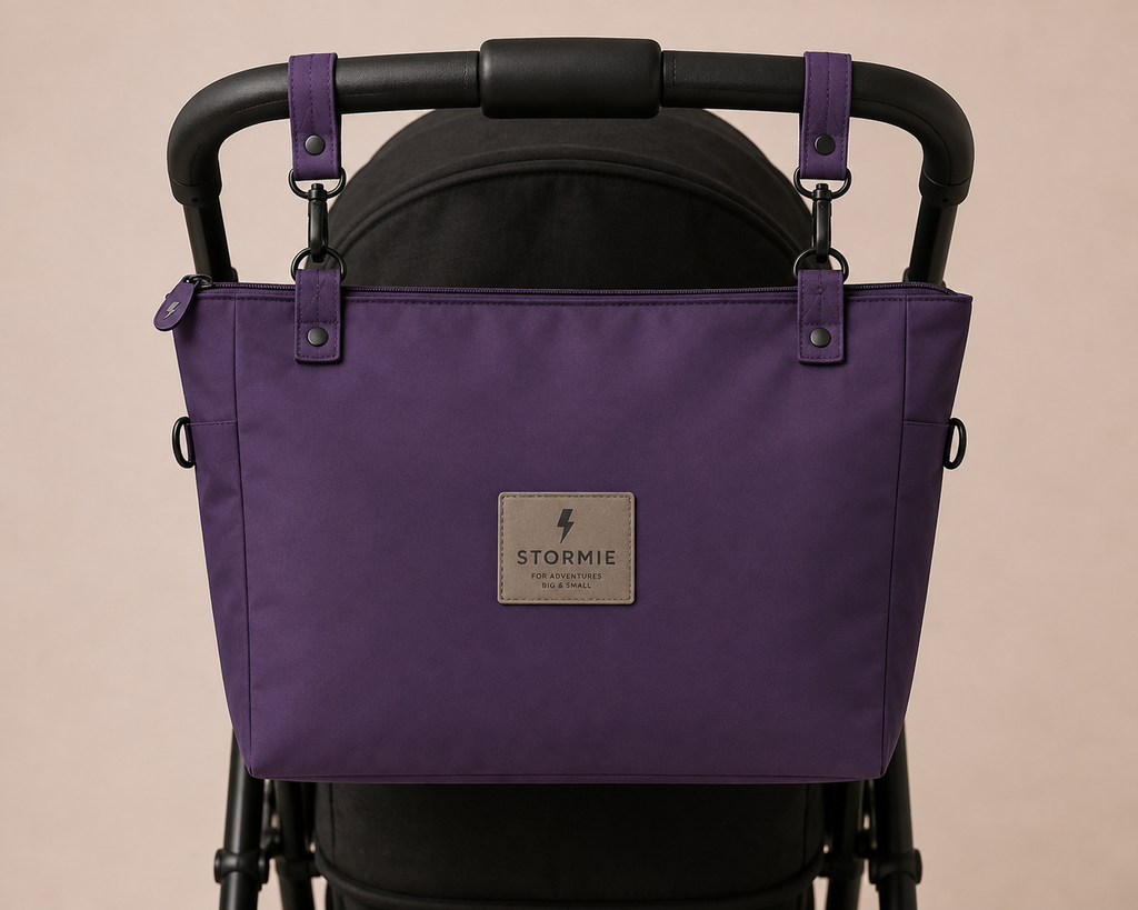 STORMIE HARBOUR Reversible Stroller Tote | Enchanted Twilight