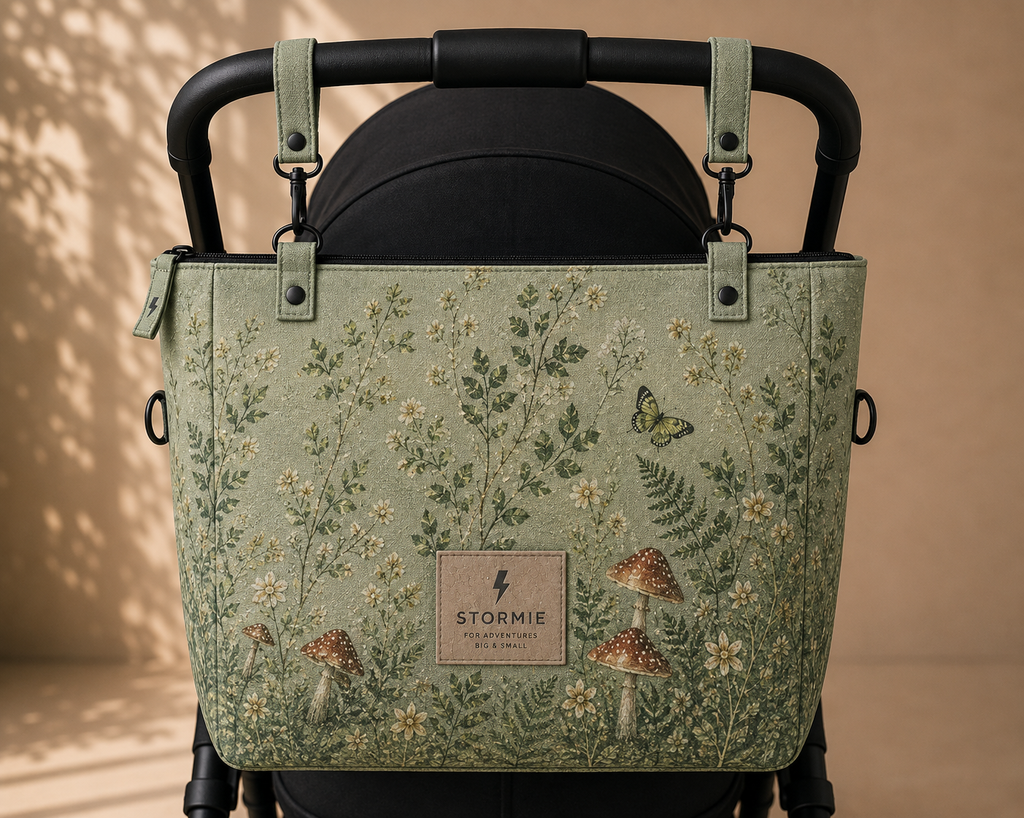 STORMIE HARBOUR Reversible Stroller Tote | Wandering Woods