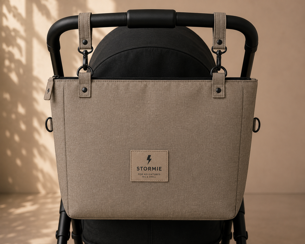 STORMIE HARBOUR Reversible Stroller Tote | Once Upon a Storm