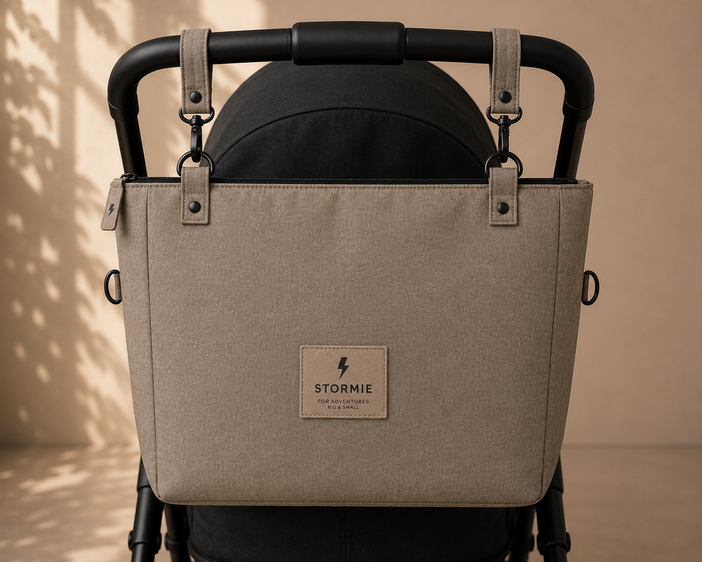 STORMIE HARBOUR Reversible Stroller Tote | Once Upon a Storm