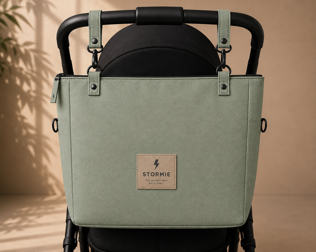 STORMIE HARBOUR Reversible Stroller Tote | Wandering Woods