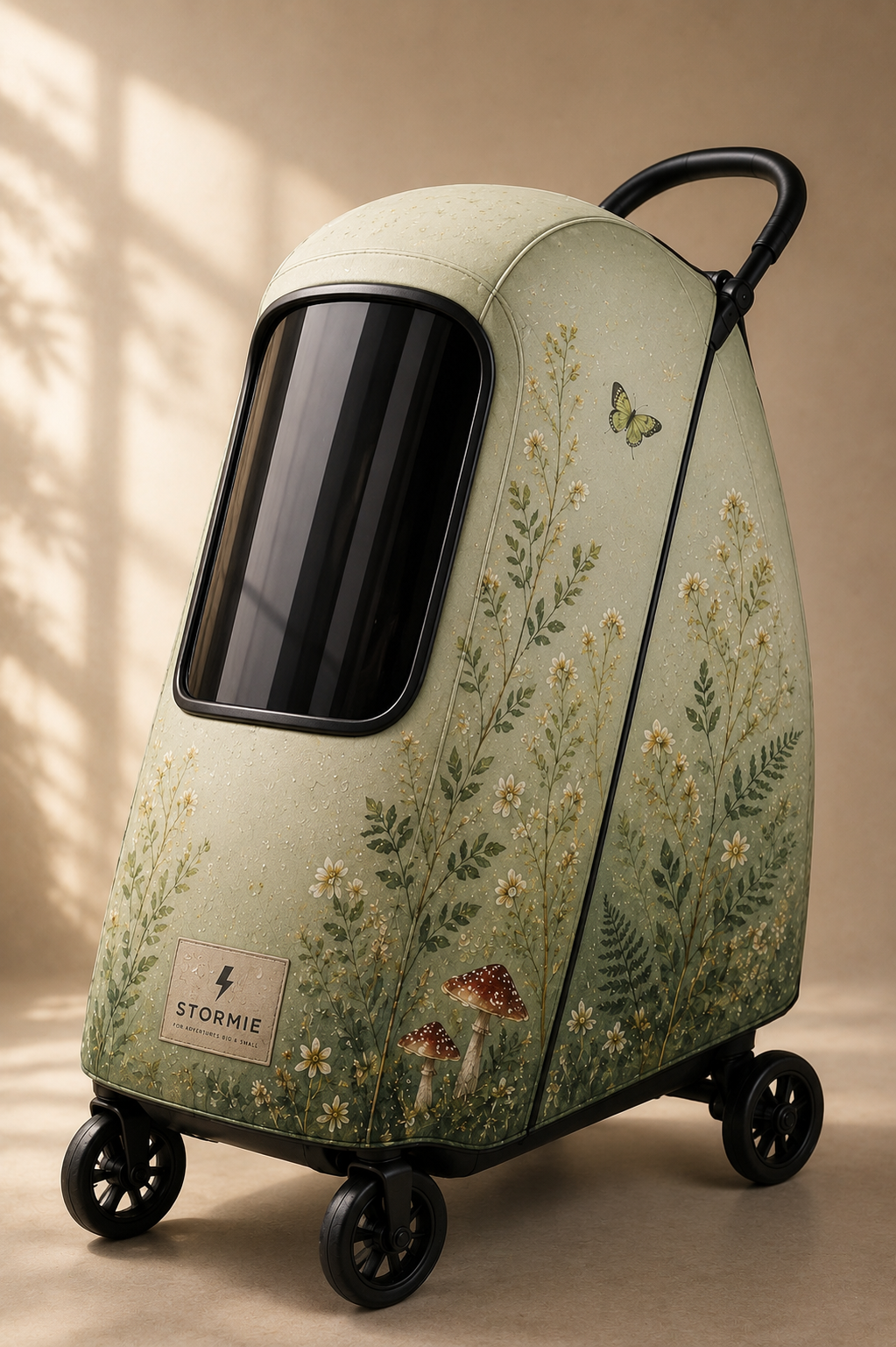 STORMIE Reversible All-Weather Stroller Cover | Wandering Woods